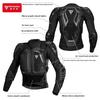 Motowolf Motorcycle Body Armor Jacket Men CE Approved Body Protector Impact Resistant Riding Gear for Motocross Off Road Street