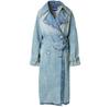 Women's Coat HUGO Garena Denim Blue