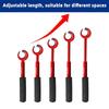 Multiple Specification 4 In 1 Door Hinge Wrench Tool for Quick and Accurate Adjustments with Heavy Duty Construction
