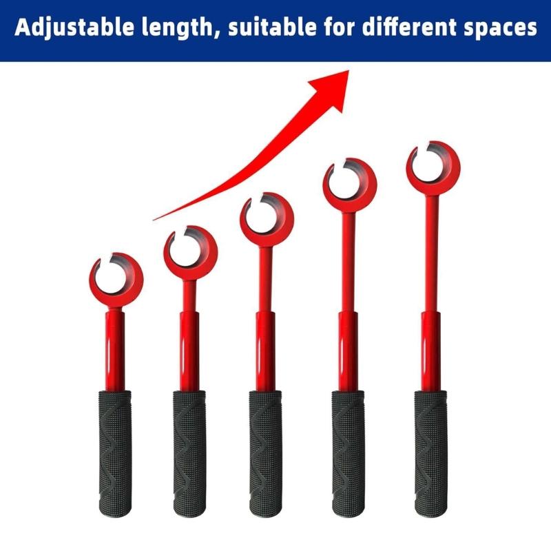 Multiple Specification 4 In 1 Door Hinge Wrench Tool for Quick and Accurate Adjustments with Heavy Duty Construction