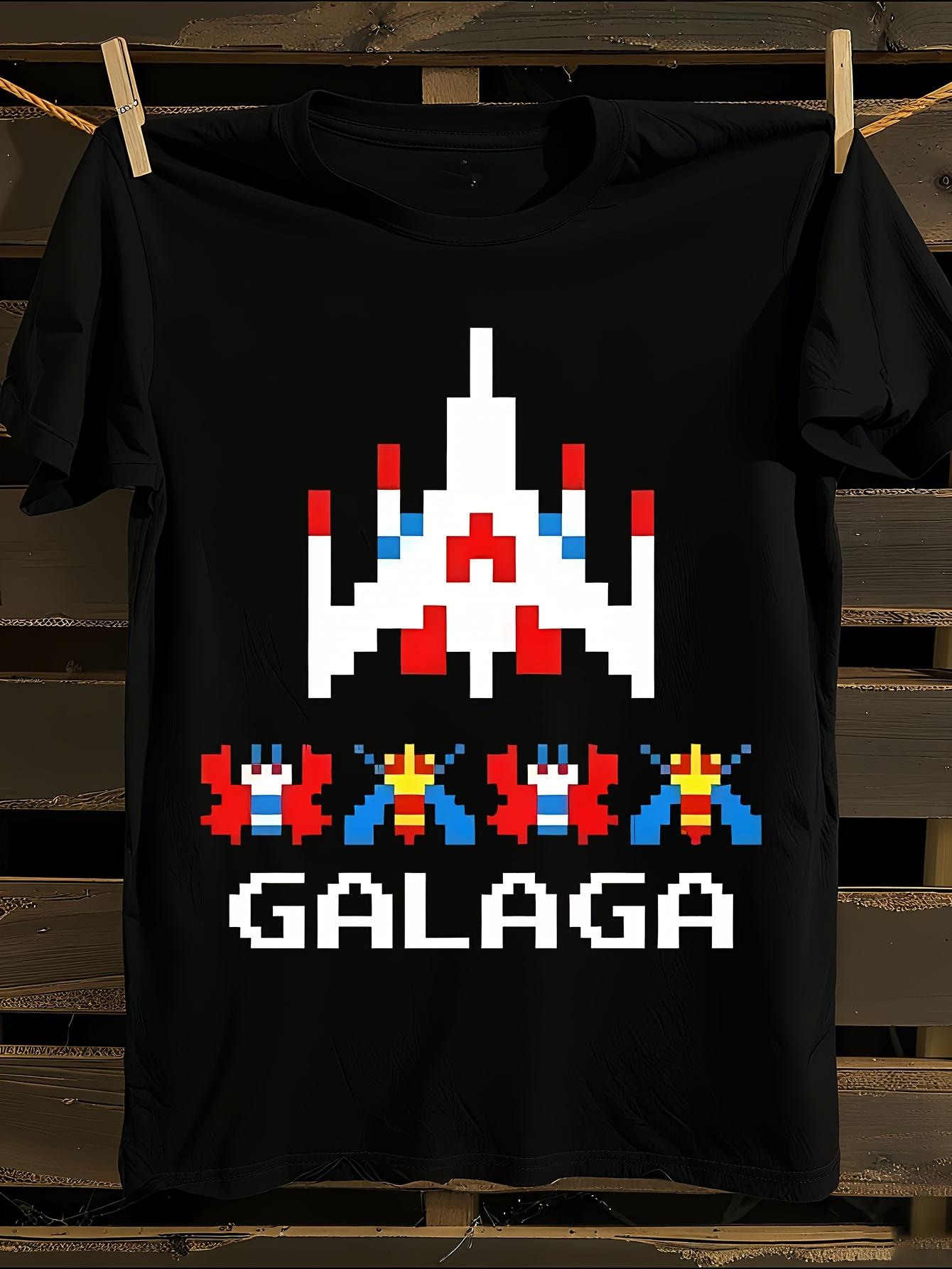 Galaga Arcade Game Retro T-Shirt M