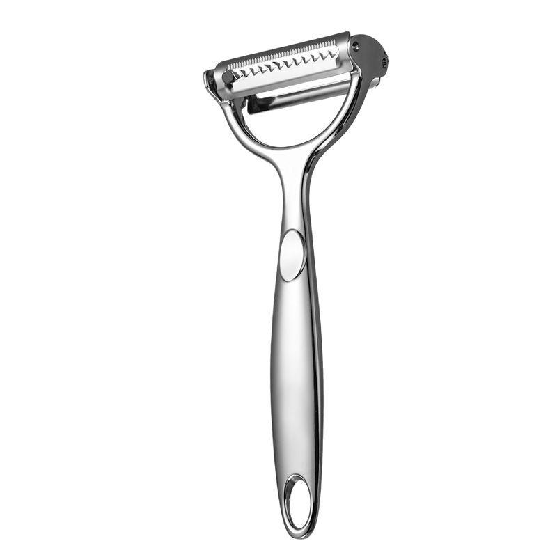 Zinc Alloy Multi-Functional Veggie & Fruit Peeler, Melon Grater, Potato Shredder