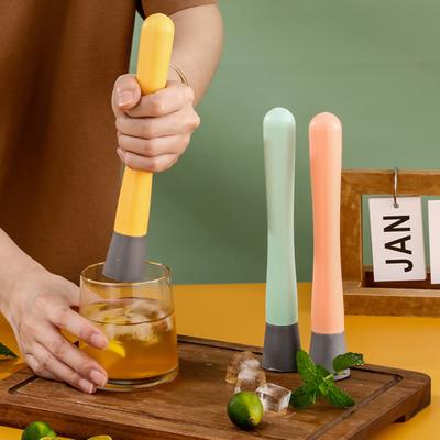Reliable Convex Hammer Head Design Stirring Food Grade Pound Popsicle Sticks Lemon Pressing Rod Party Supplies Lemon Pressing Rod