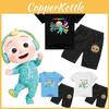 Sleeve Kids Short Tshirt Shorts Boys Girls 2pcs Tops Pants Casual Set