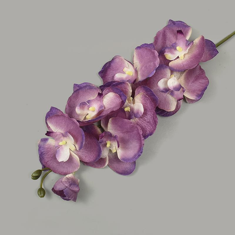 Artificial Butterfly Orchid Flowers for Home Room Garden Decoration DIY Wedding Bouquet Real Touch Silk Phalaenopsis Fake Plant