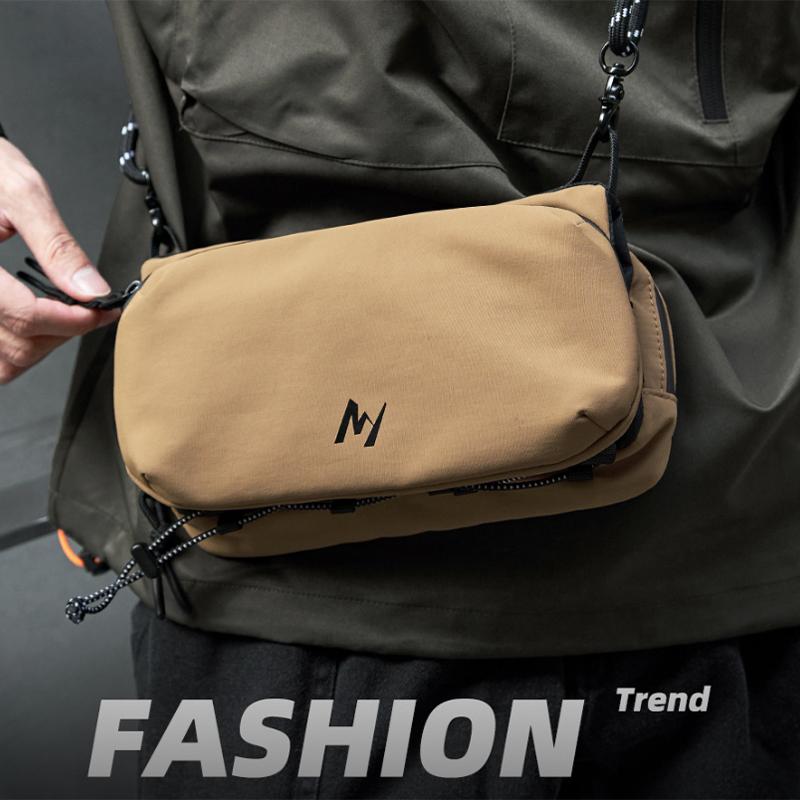 Leisure Fashi Messenger Bags Trendy Men's Shoulder Bags High Quality Oxford Messenger Bags New Outdoor Light Mobile Phe Bags