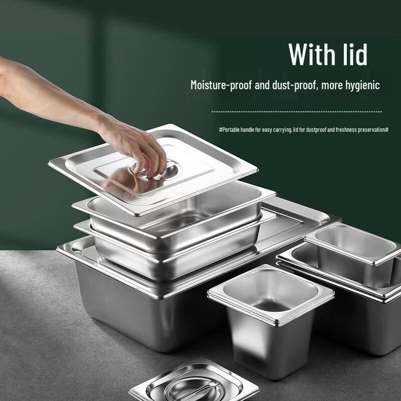 DM Stainless Steel Buffet Food Pan