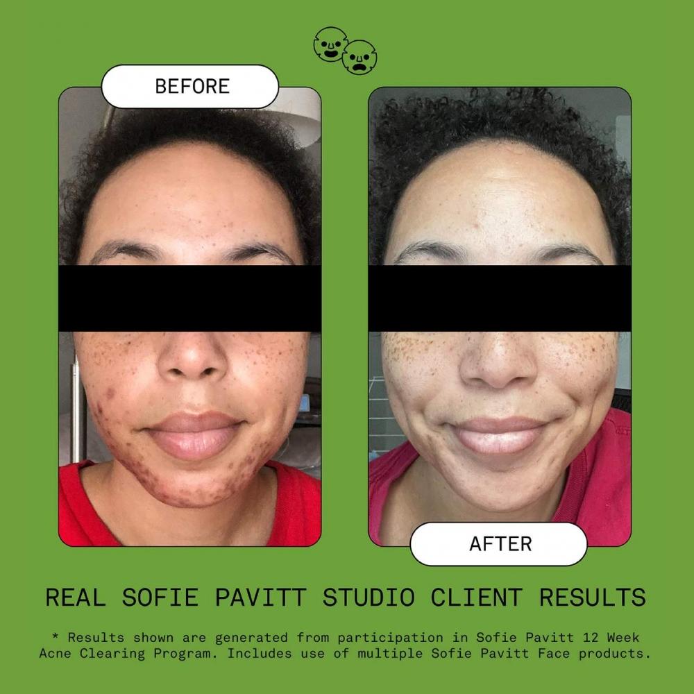 Sofie Pavitt Face Gentle Gel Foaming Cleanser 3.8 Oz   109 Ml