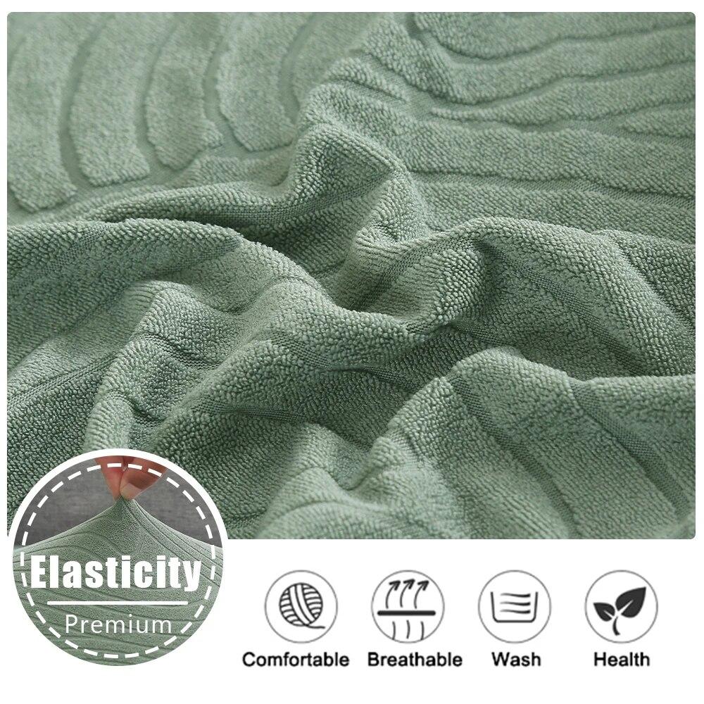 Husă de pernă pentru scaune de canapea jacquard Husă elastică de canapea groasă pentru protectie de mobilier de sufragerie în formă de L, fotoliu, huse de canapea