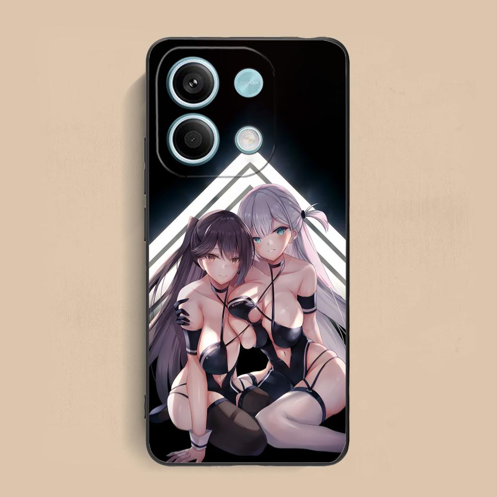 

Azur Lane Shoukaku Phone Case for Xiaomi Redmi Note 14 13 12 11 S Pro Plus 4G 5G Soft TPU Shockproof Cover Redmi Note 11S 4G