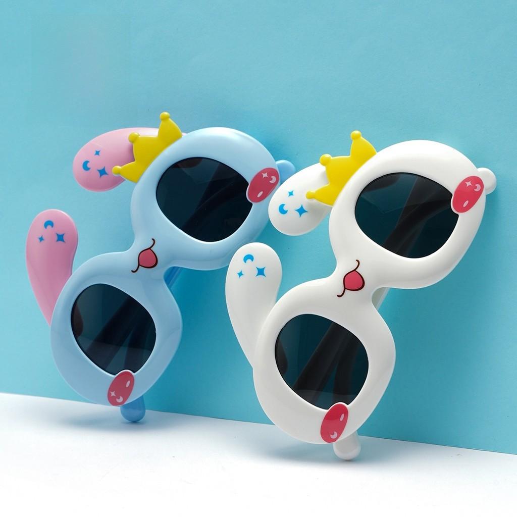 Childrens Cartoon Silicone Sunglasses With Uv400 Protection For Outdoor Play And Parties