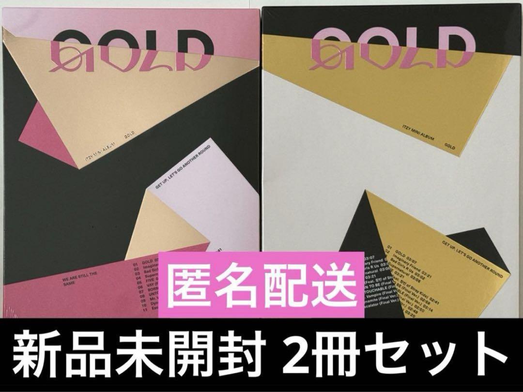 

[USED] ITZY GOLD Album CD Regular Edition Standard