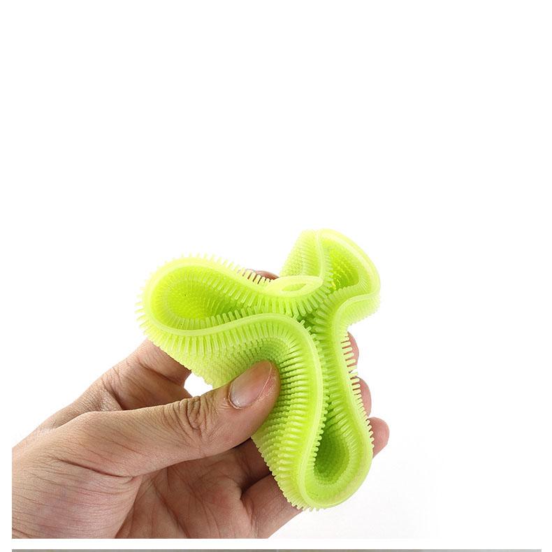 Multifunctional Silicone Brush Silicone Dishwashing Brush Decontamination Pot Bowl Cleaning Brush
