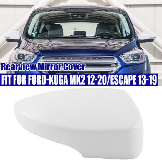 RH Для Ford Kuga Escape MK2 2013-2019 Белый Колпак Зеркала Заднего Вида В Сборе Правая Сторона