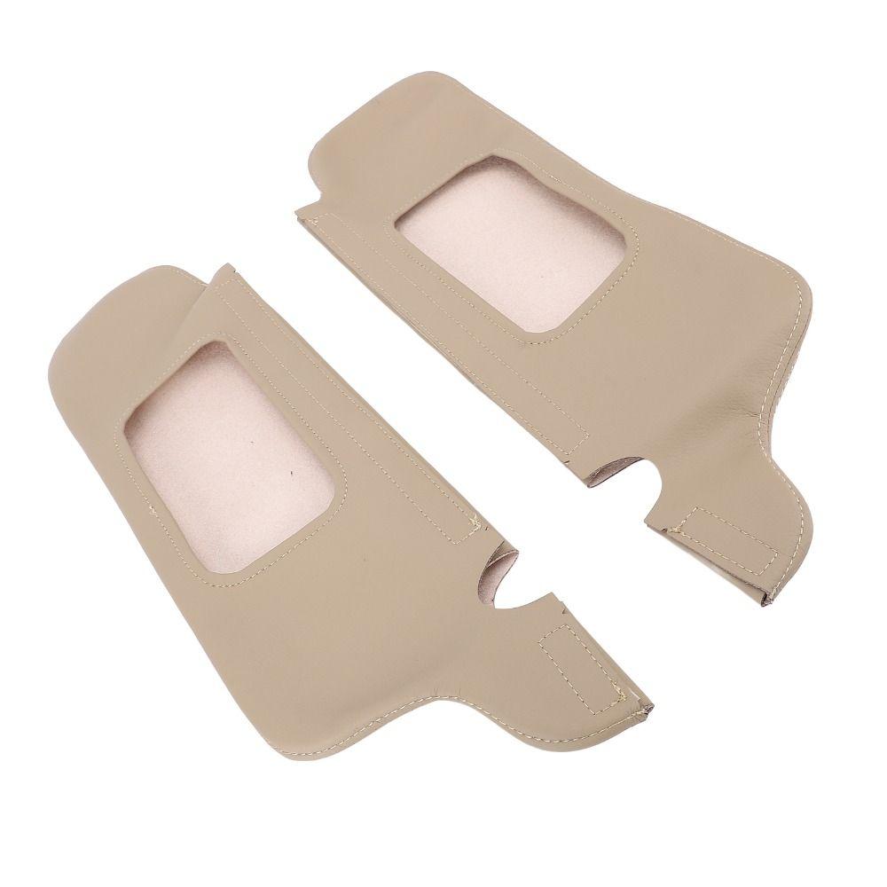 2 st Beige Solskydd Solskyddsersättning för Ford Mustang 1994-2004 Höger Passagerarsida