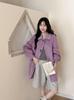 Elegant French Style Double-Faced Wool Lapel Coat