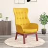 Day and Night - Day and Night Mustard Yellow Fabric Relaxation Armchair