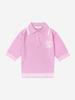 LORDLOAR Signature Cable Collar Knit Pink