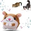 Music Vibration Dog Chew Toys Plush Dog Interactive Toy Cute Puppy Teething Toy Pet Supplies