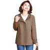 Mother's Wear 2026 Spring/Autumn Hooded Jacket for Women - Middle-aged & Elderly, Loose Stylish Top