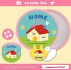 Tengyi Cute Mini Folding Handheld Fan & Photography Reflector