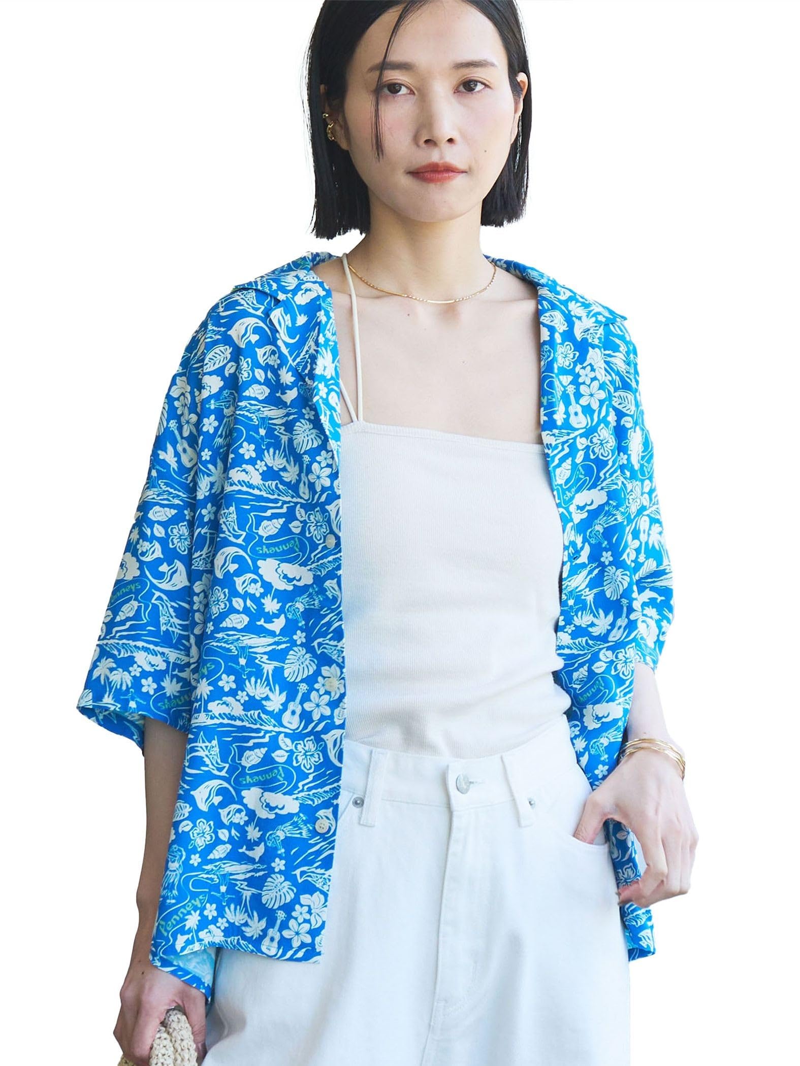 

Рубашка Алоха Cohen PenneysHAWAII для 76156400118 7500 БЕЗ КОБАЛЬТА Сделано на заказ (Подходящие наборы) (75)