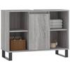VidaXL Armoire salle de bain sonoma gris 80x33x60 cm bois d'ingénierie 831642