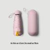 Cartoon Mini Sun & Rain Five-Fold Umbrella for Women - Portable, Sunscreen, and Dual-Use