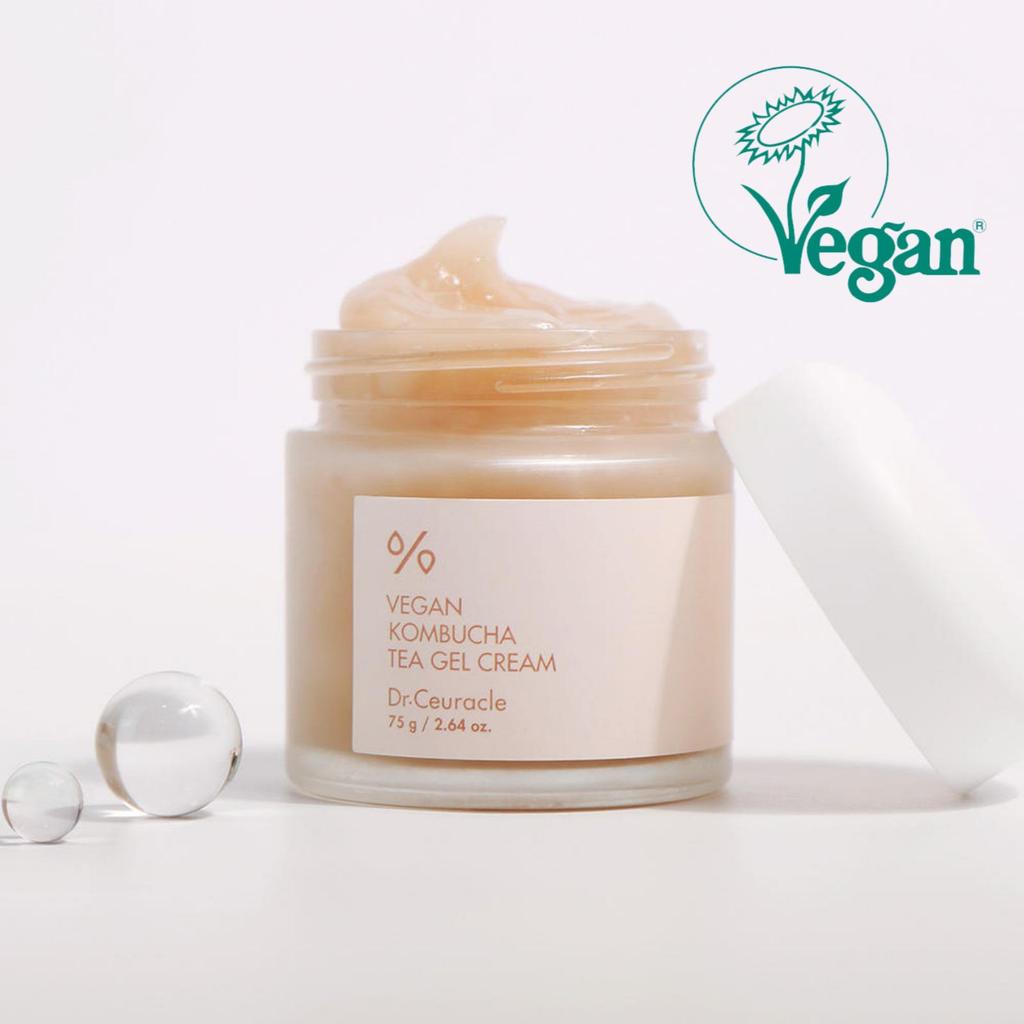 Dr. Ceuracle Vegan Kombucha Tea Gel Cream 75g