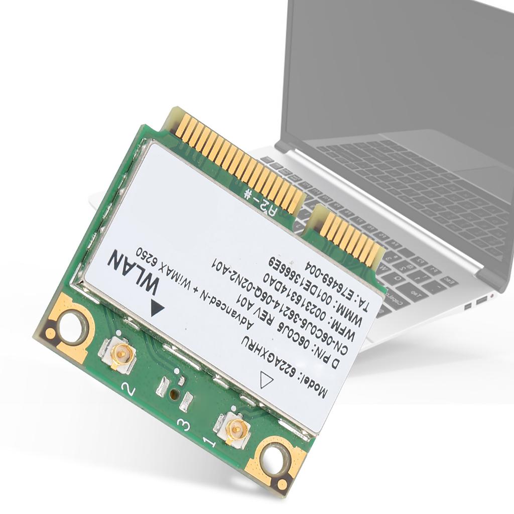 For Intel 6250AN 622ANXHMW MINI PCIE 300Mbps 2.45GHZ Dual Band Wireless WIFi Network Card