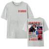 Rapper Hades 66 Make Money Not Friends 2025 Tour Graphic T Shirts for Men Women Vintage Hip Hop Street Short Sleeve Tshirt Tops
