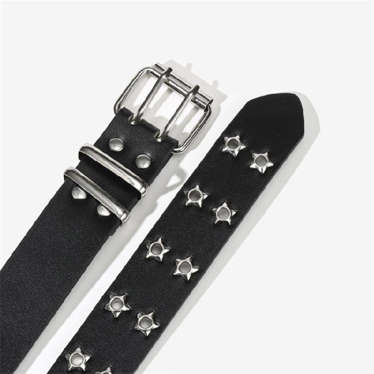 Creative PU Leather Waist Belt Adjustable Length PU Belt for Girl Women Decorative Waist Belt for Coat Skirts Jeans