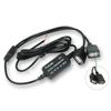 Konverter 12 V auf 5 V, USB-Buchse, Abwärtsregler, DC auf DC 12 V auf 5 V, 3 A, Doppel-USB-Spannungswandler für Auto, GPS, Smartphone