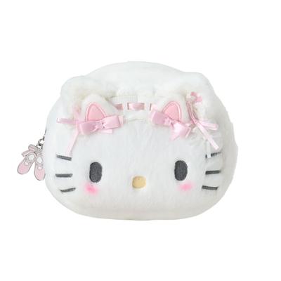 Trousse Sanrio Chat Hello Kitty 414735 En forme de Visage (Ballerine blanche)