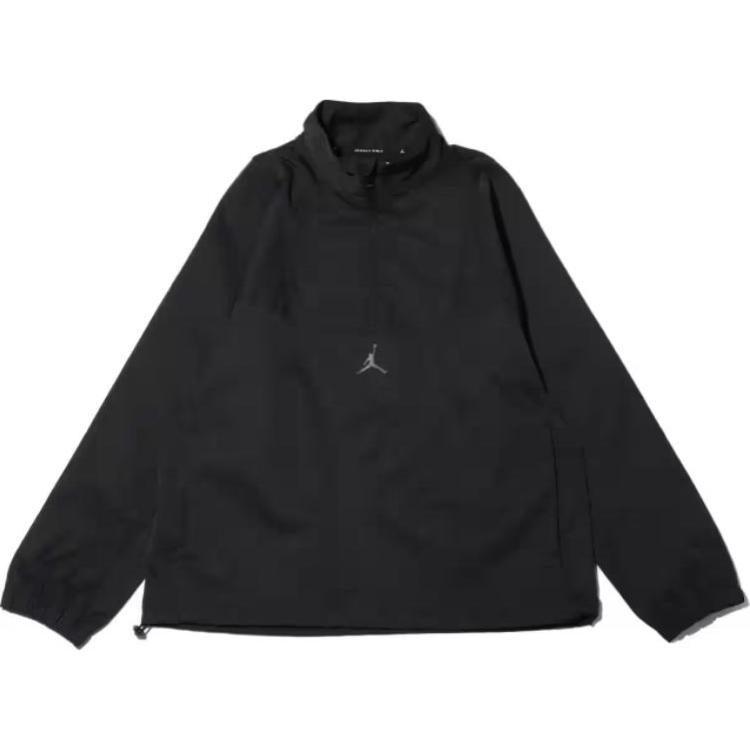 Jordan Jackets Men's Black Stand Collar Moderate Other DZ0556-010