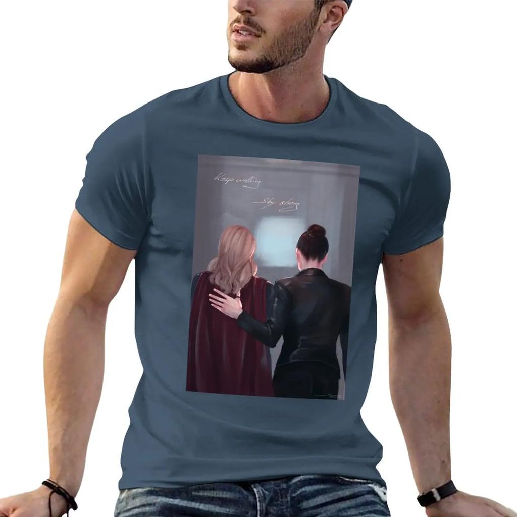 stay strong T-Shirt plus size tops sweat shirt aesthetic clothes plain white t shirts