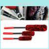 3pcs Luxury Super Plush Soft Car Rim Cleaning Brush Tool Kit High Quality