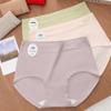 Women's High-Waisted Tummy Control Pure Cotton Seamless Briefs - Plus Size Available