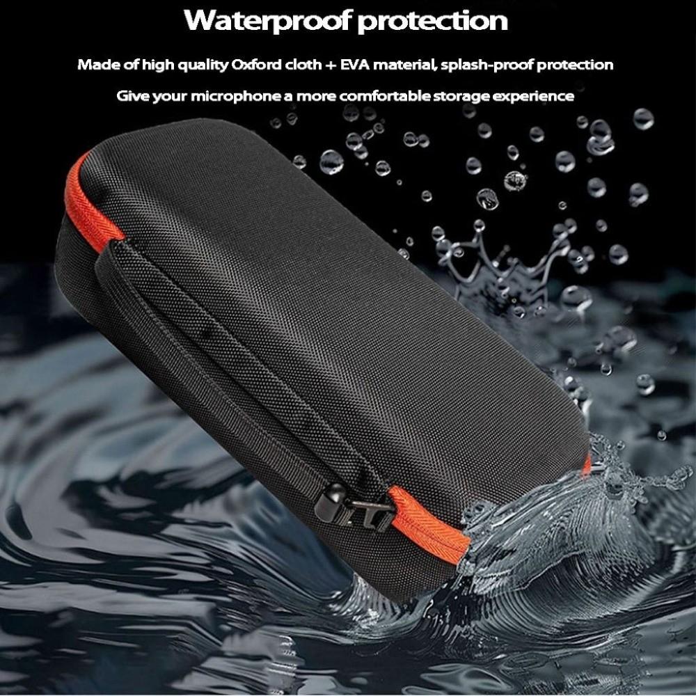 Shockproof Microphone Carrying Case Adjustable Microphone Storage Bag Mic Travel Bag  Business Trip