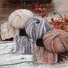 Fiber Fluffy Camouflage Cotton Wool Ball Segment Dyed Cotton Sprayed Cotton Thread Mixed Color Skin-Friendly Cotton Yarn
