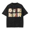 T-shirts Lavés Gang Darias Hip Hop Vintage T-shirt Street Streetwear 100% Coton Hauts Imprimés Graphiques T-shirts pour Hommes Femmes
