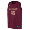 Nike Childrens/Kids Mitchell Cleveland Cavaliers Basketball Jersey