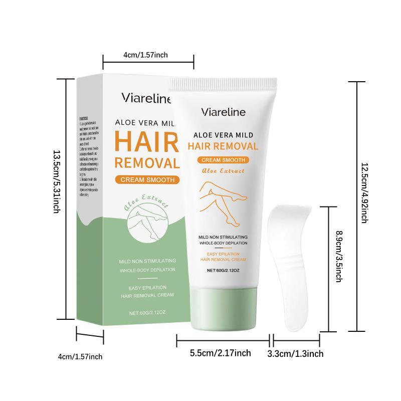 Aloe Vera Hair Removal Cream Health Painless Hair Remover Growth Inhibitor For Men Woman Reduce Itching Redness Sooth Skin Care