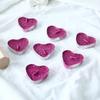 Love Heart-shaped Confession Romantic Creative Candles Qixi Tea Wax Valentine's Day Marriage Proposal Poses Gold Powder Small Candles