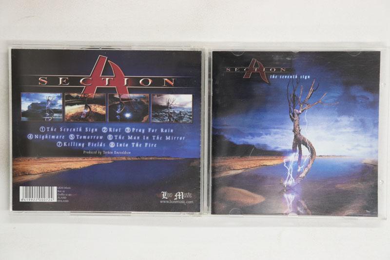 

CD SECTION A Seventh Sign LMC072 LION MUSIC 2003 Finland Metal Used