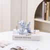 Figurina Cane Ospite in Ceramica Decorazione Casa Decorazione Stanza Accessori Ufficio Animale Nordico Sculture Decorative Figurina