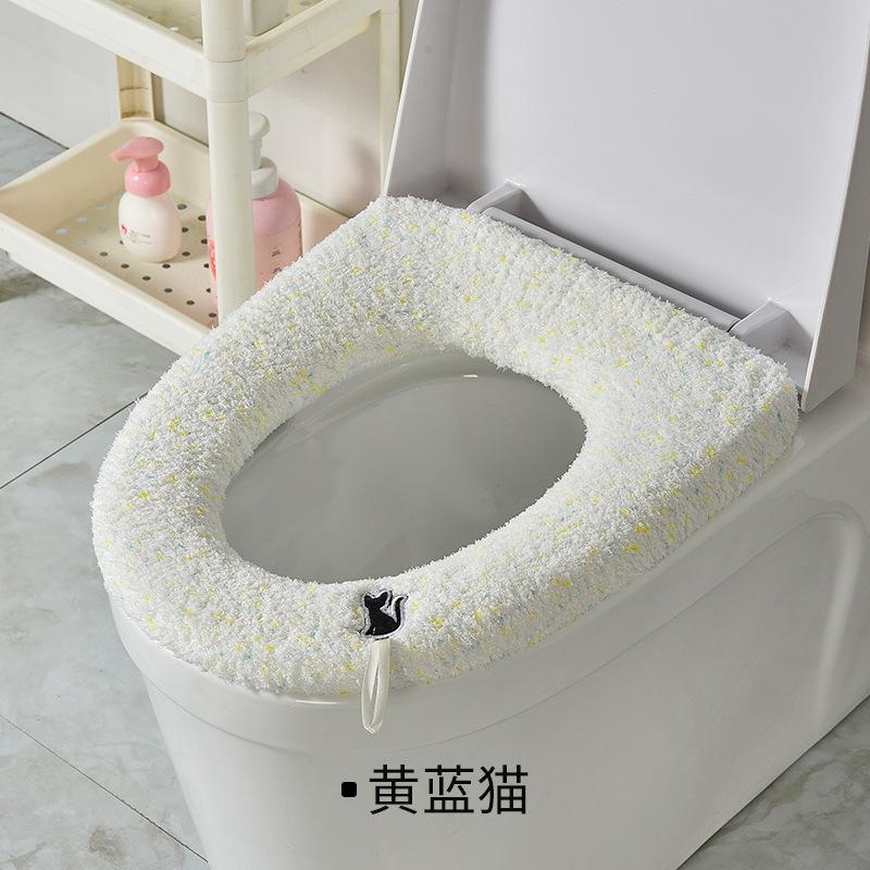 

Коврик для унитаза Four Seasons Universal Household Toilet Cushion Universal Toilet Cover Winter Toilet Washer #3376