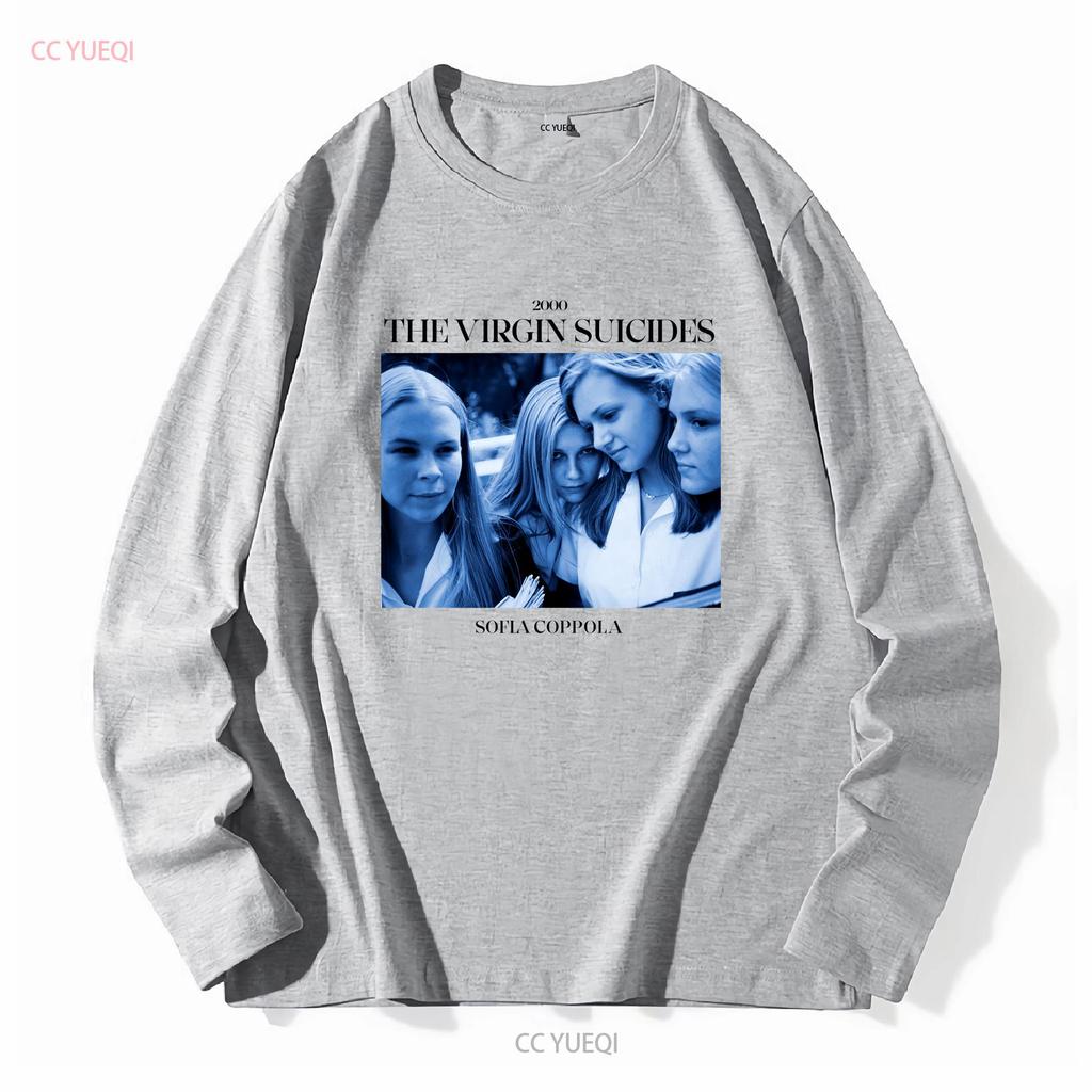 The virgin suicides book film sofia coppola director inspired T shirt TE vintage Washed Casual designer clothes Breathable