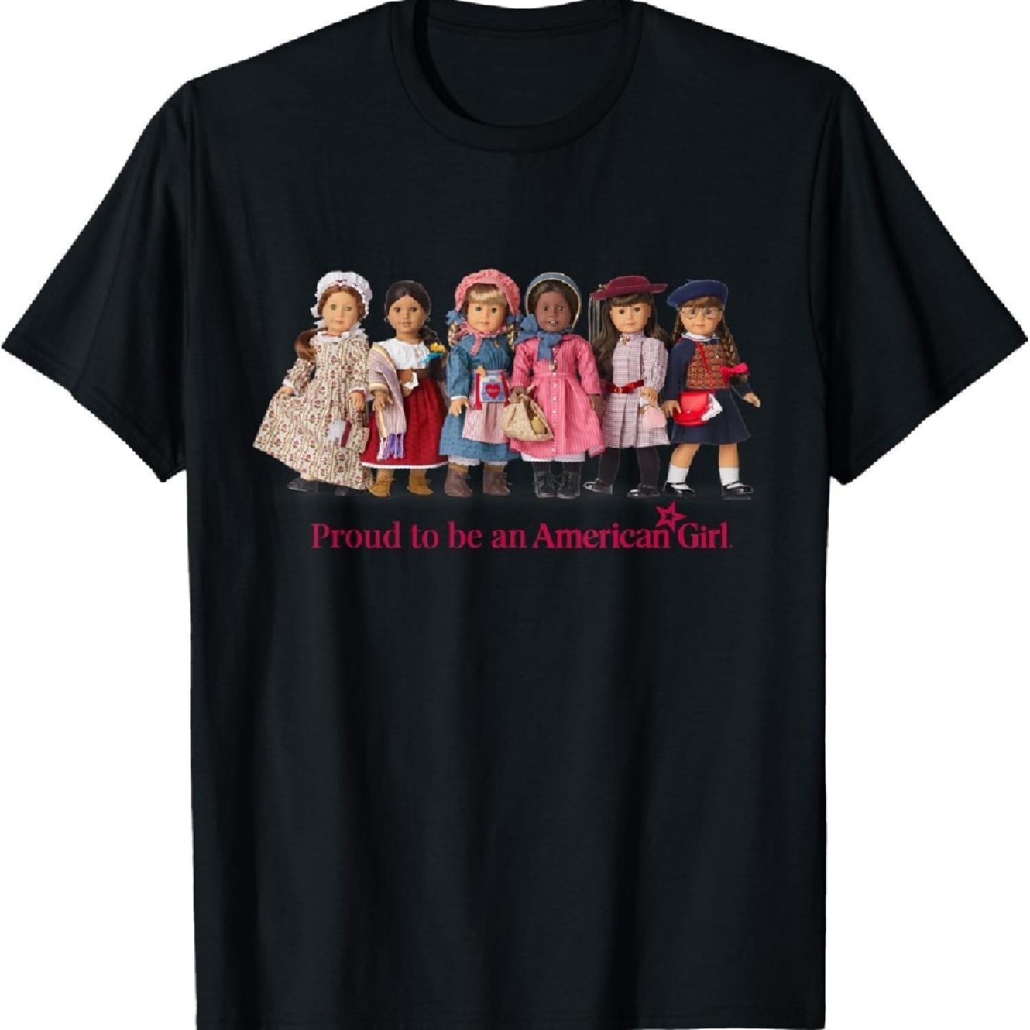 

American Girl - Proud to be an American Girl T-Shirt XXXXXL