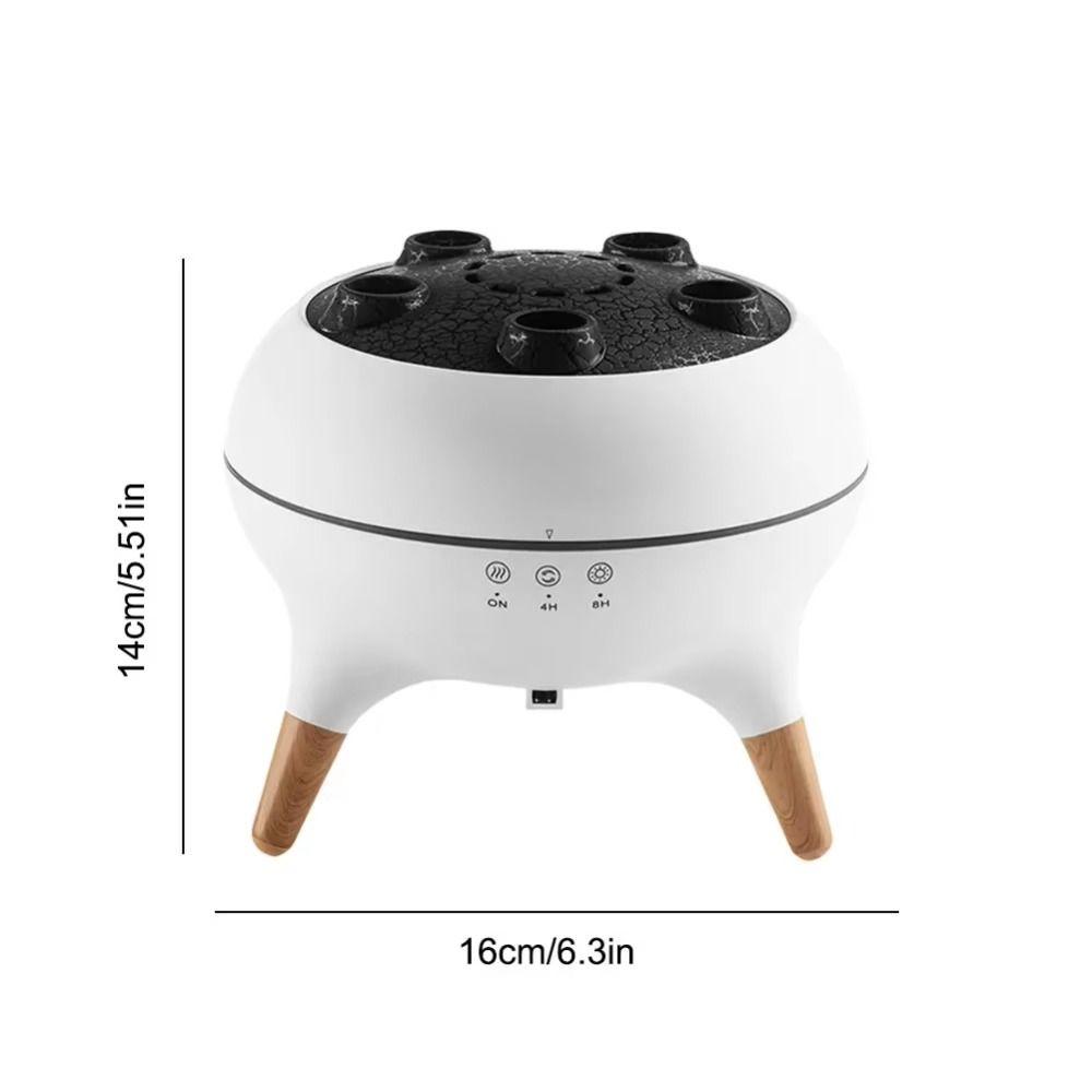 28dB Quiet Jellyfish Aroma Humidifier 7 Color Lights Cool Mist Humidifier  Aromatherapy
